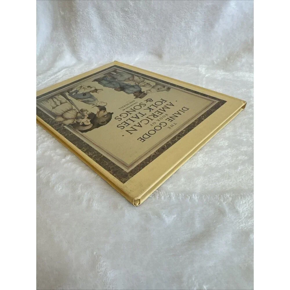 The Diane Goode Book of American Folk Tales &‎ Songs Andersen Vintage 1st Ed